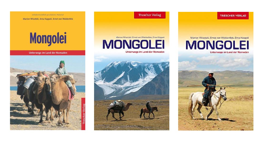 German Travel Guide Book Mongolei