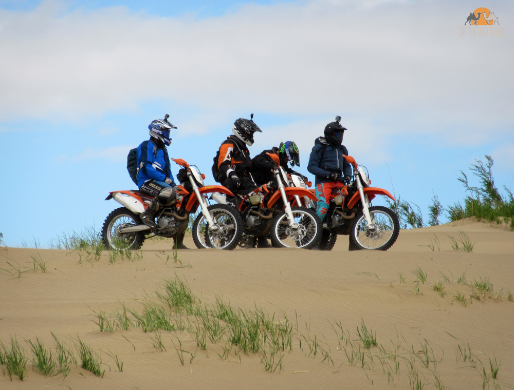 Motorbike Ride Sand Dune