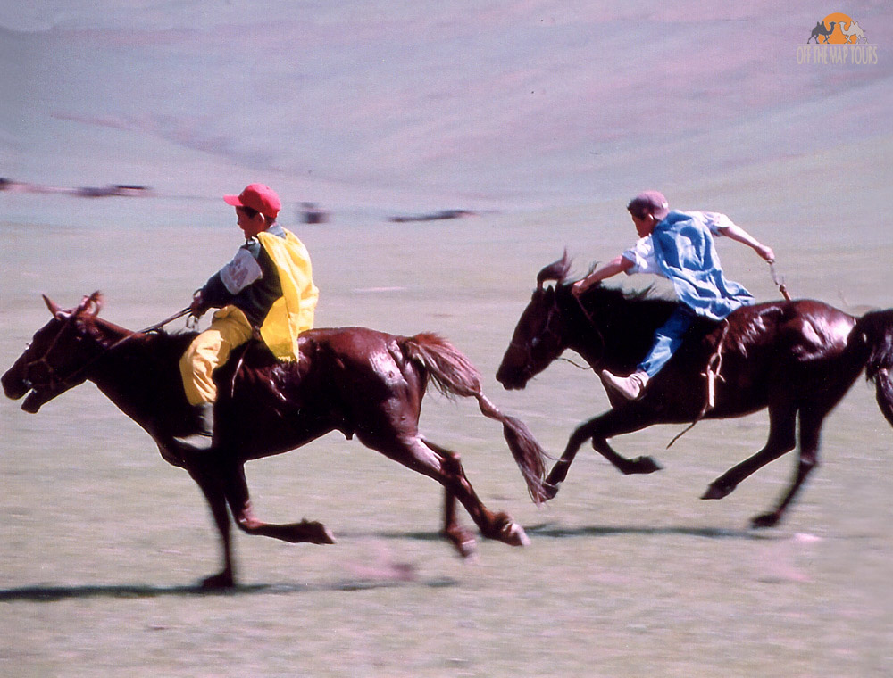 Horse Race in Mongolia