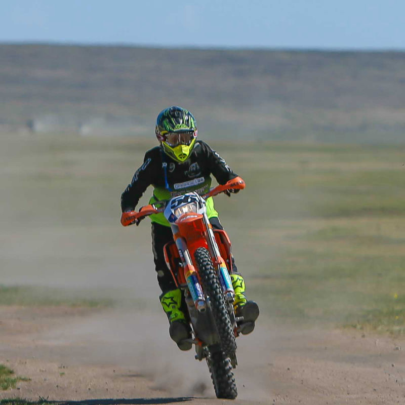 Off Road Motorbike Trail Mongolia