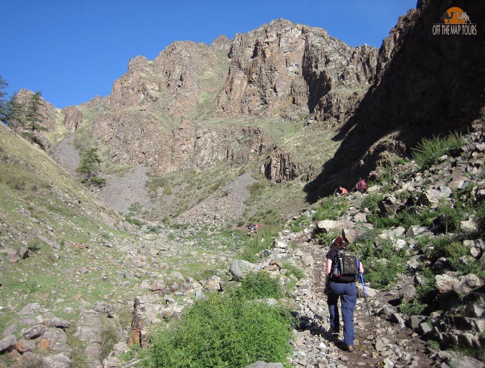 Trekking in Mongolia