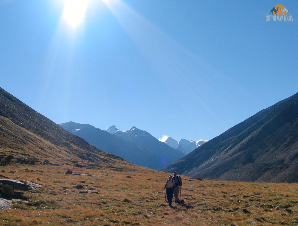 Mongolian Mountain Glacier